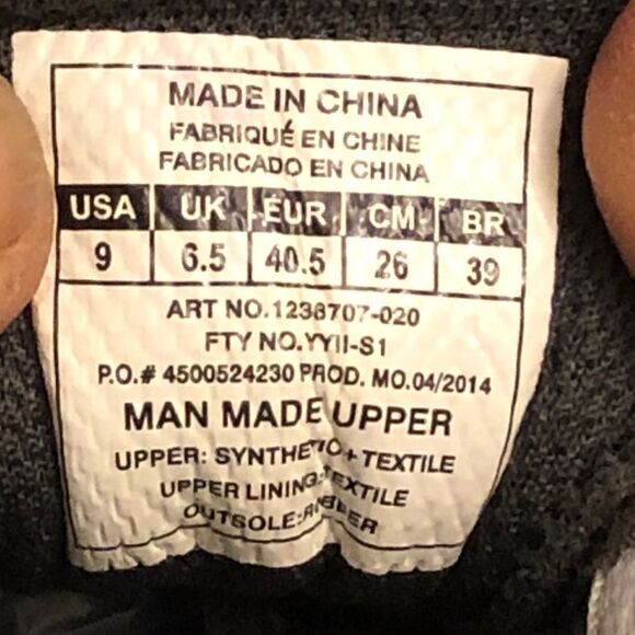 Under Armour Women's‎ Micro G Renegade Running Sneakers Shoes S 9. - Picture 8 of 8